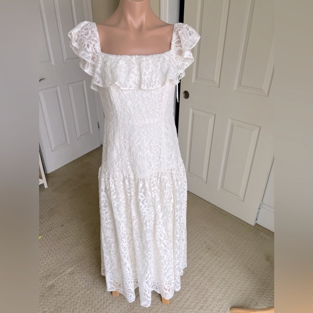 NWOT Yumi Kim white lace dress